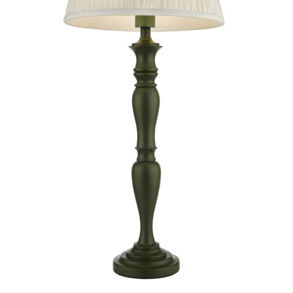 Caycee Table Lamp Green Base Only - Image 3