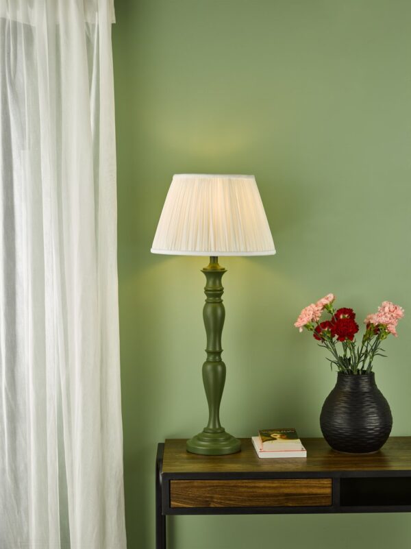 Caycee Table Lamp Green Base Only - Image 7
