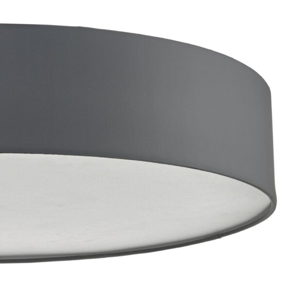 Cierro 6 Light Flush Grey 80cm - Image 4