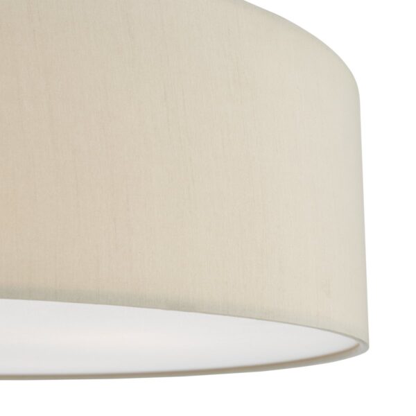 Cierro 4 Light Flush Taupe With Diffuser 60cm - Image 3