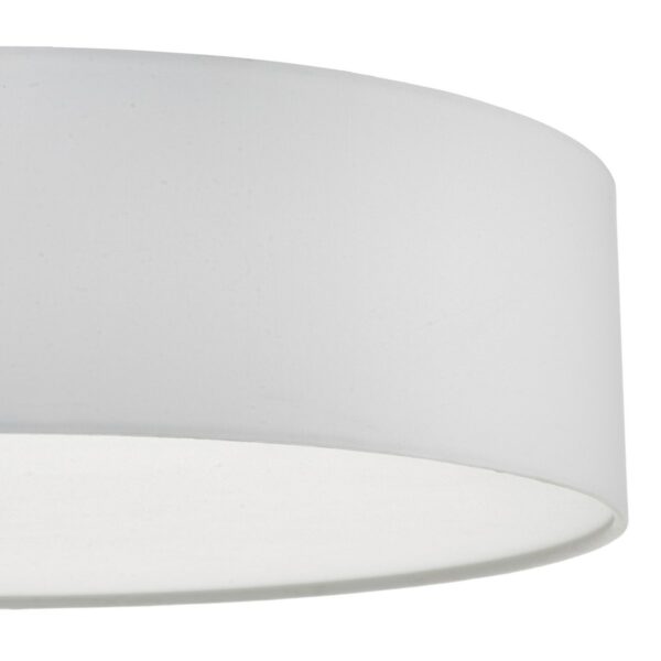 Cierro 4 Light Flush Ivory 60cm - Image 4