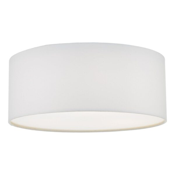 Cierro 3 Light Flush Ivory 40cm