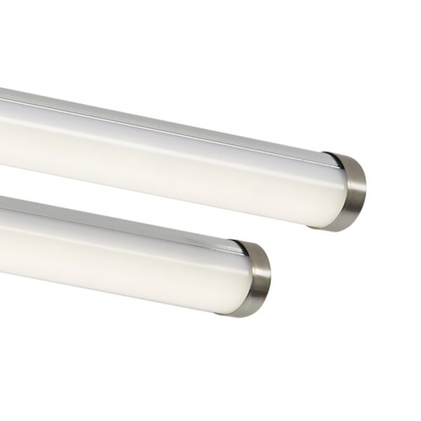 Cuisine 2 Light Bar Flush Brushed Chrome LED - Image 4