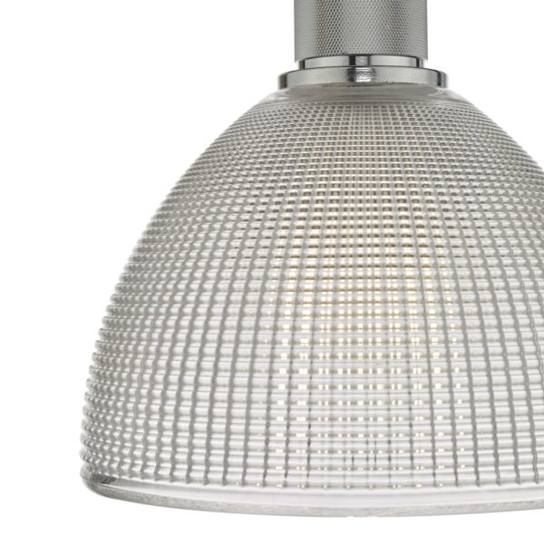 Cytheria 1 Light Pendant Chrome And Clear Glass - Image 2