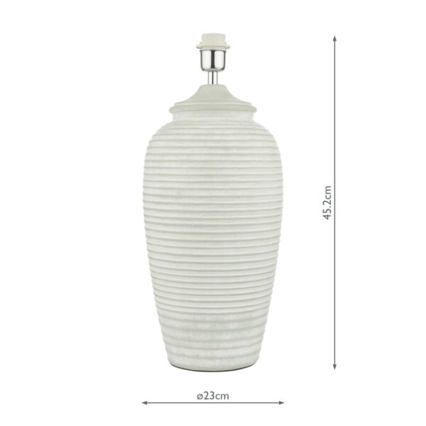 Deighton Table Lamp Concrete Base Only - Image 8