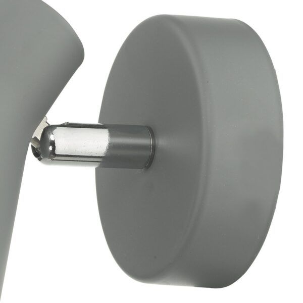 Diza Single Wall Spotlight Matt Grey - Image 5
