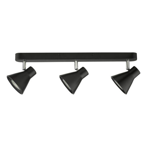 Diza 3 Light Bar Spotlight Matt Black - Image 2
