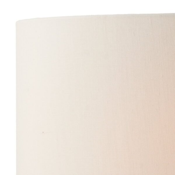 Donovan Table Lamp Polished Chrome complete with Shade - Image 4