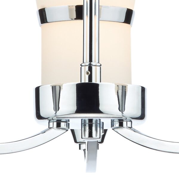 Dublin 3 Light Semi Flush Polished Chrome Led - Image 4