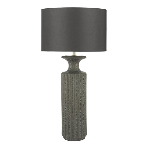 Dugan Table Lamp Black Volcanic Glaze Base Only - Image 2