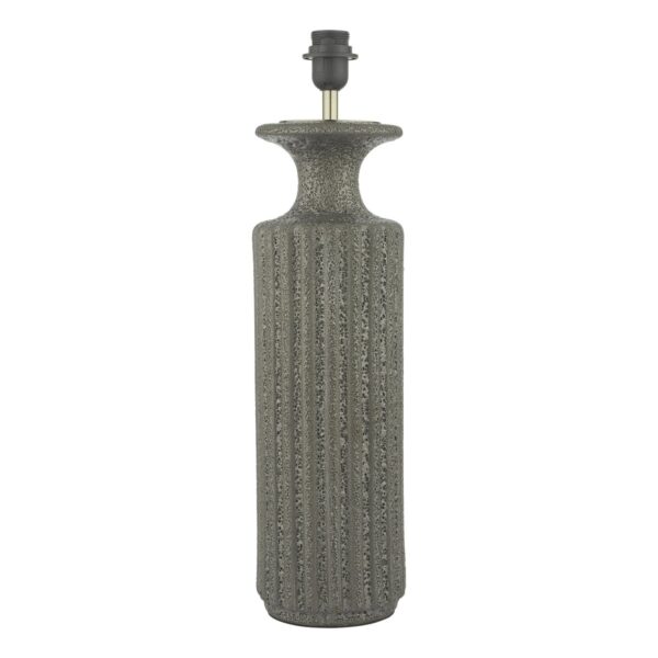 Dugan Table Lamp Black Volcanic Glaze Base Only - Image 3