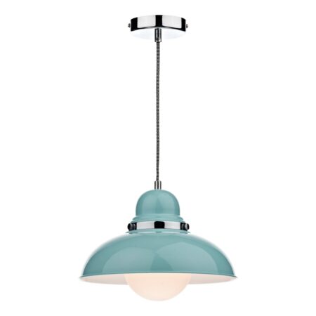 Dynamo 1 Light Pendant Blue
