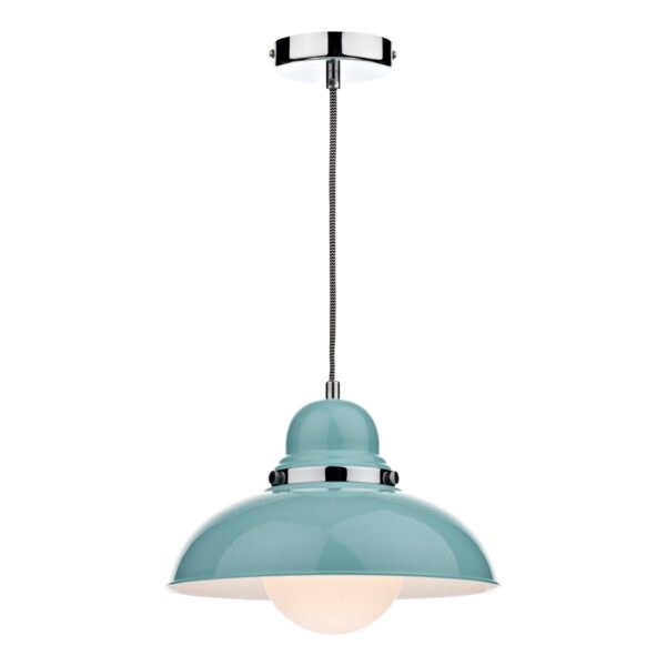 Dynamo 1 Light Pendant Blue