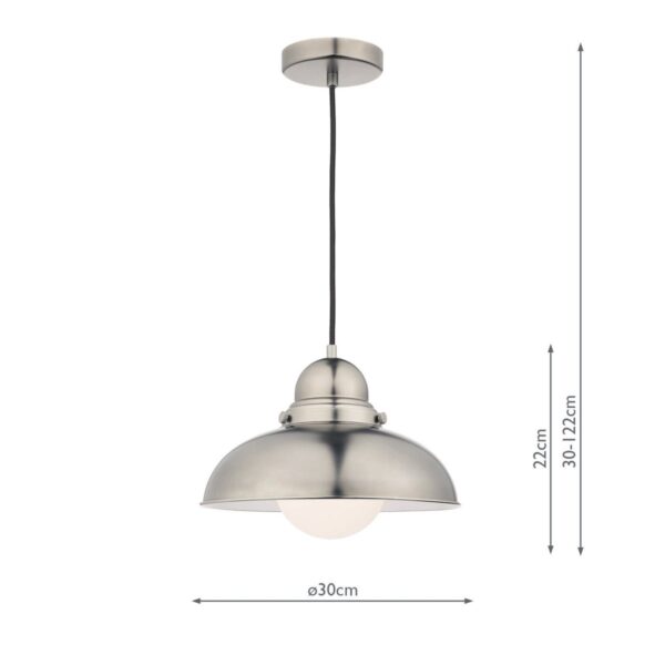 Dynamo Pendant Antique Chrome - Image 9