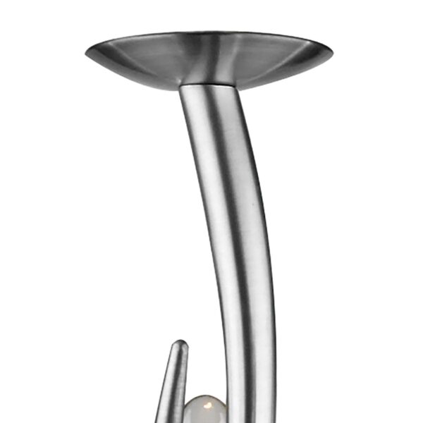 Elka 5 Light Pendant Satin Chrome - Image 4