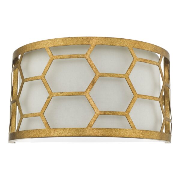 Epstein 1 Light Wall Light Gold & Ivory - Image 2