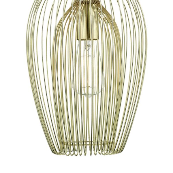 Ero 1 Light Pendant  Gold - Image 2